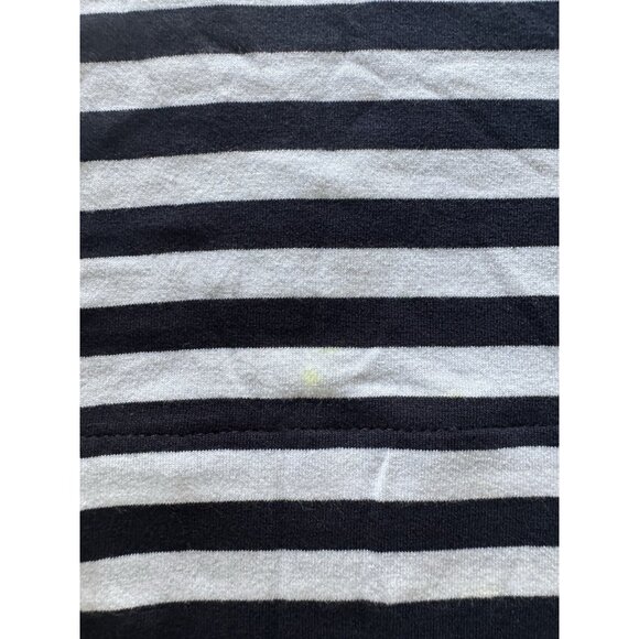 J Jill Wearever Collection Women Size Small Striped 3/4 Sleeve Shirt Stretch - Picture 4 of 12